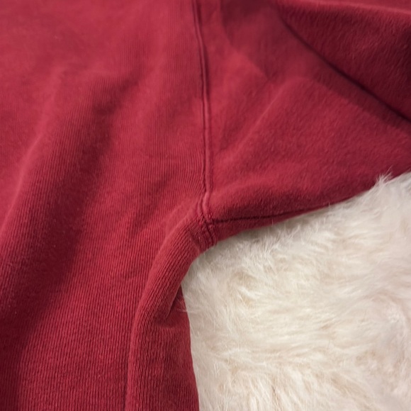 VINTAGE San Francisco 49ers Red Crewneck Sweatshirt size L pre-owned. - Picture 6 of 9